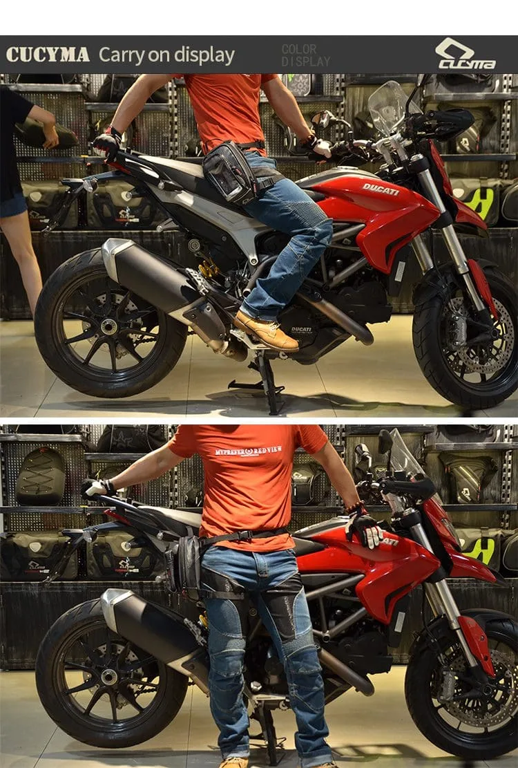 motorcycle leg bag