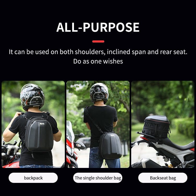 motorcycle tail bags detailed drawing